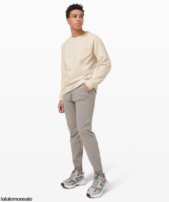 Lululemon Deutschland DELULU661 | Lululemon Deutschland White Opal City Sweat Crew